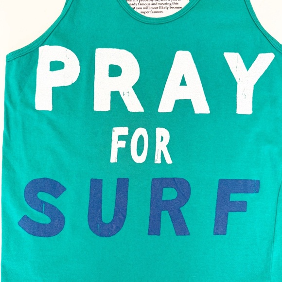 Aviator Nation Pray For Surf Tank Top Sz XS - Picture 3 of 11